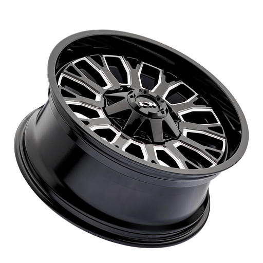 (152) BLACK/MILLED- 152-2970M -  RT Wheels