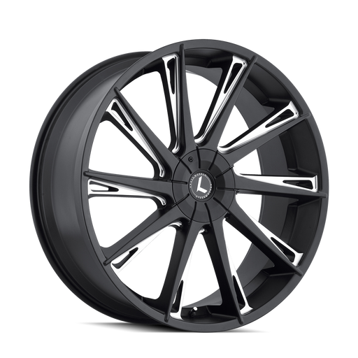 SWAGG (KR144) BLACK/MILLED- KR144-24918M18 -  RT Wheels