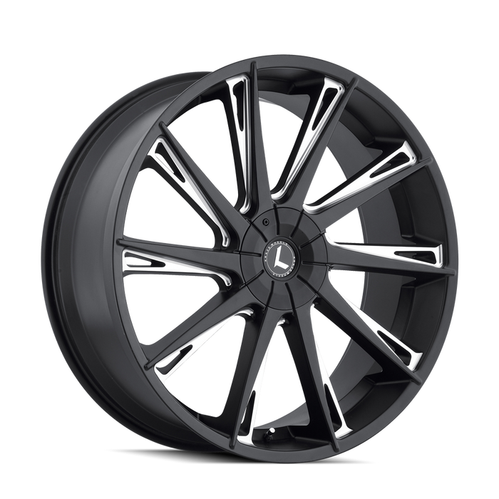 SWAGG (KR144) BLACK/MILLED- KR144-24918M18 -  RT Wheels