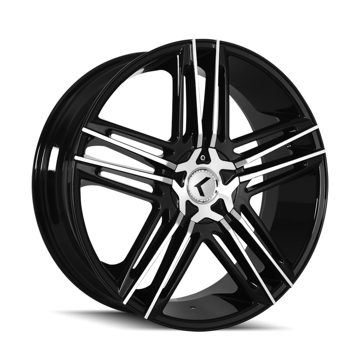 HELLA (KR157) BLACK/MACHINED- KR157-2811BM40 -  RT Wheels