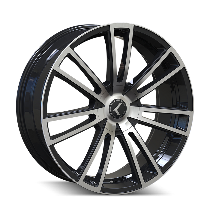 SPECTRA (183) GLOSS BLACK/MACHINED- KR183-8809BM40 -  RT Wheels