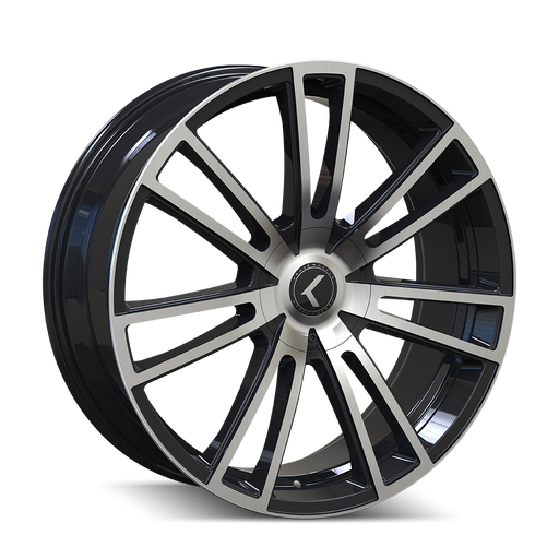 SPECTRA (183) GLOSS BLACK/MACHINED- KR183-2818BM38 -  RT Wheels