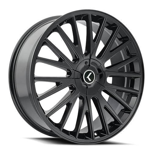 DOUBLE DOWN (KR185) GLOSS BLACK- KR185-22818B38 -  RT Wheels