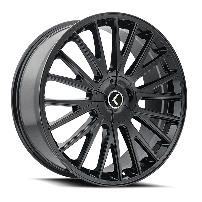 DOUBLE DOWN (KR185) GLOSS BLACK- KR185-22818B38 -  RT Wheels