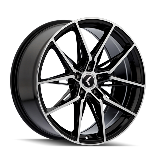 EVOLVE (KR196) BLACK W/MACHINED FACE- KR196-2945BM35 -  RT Wheels