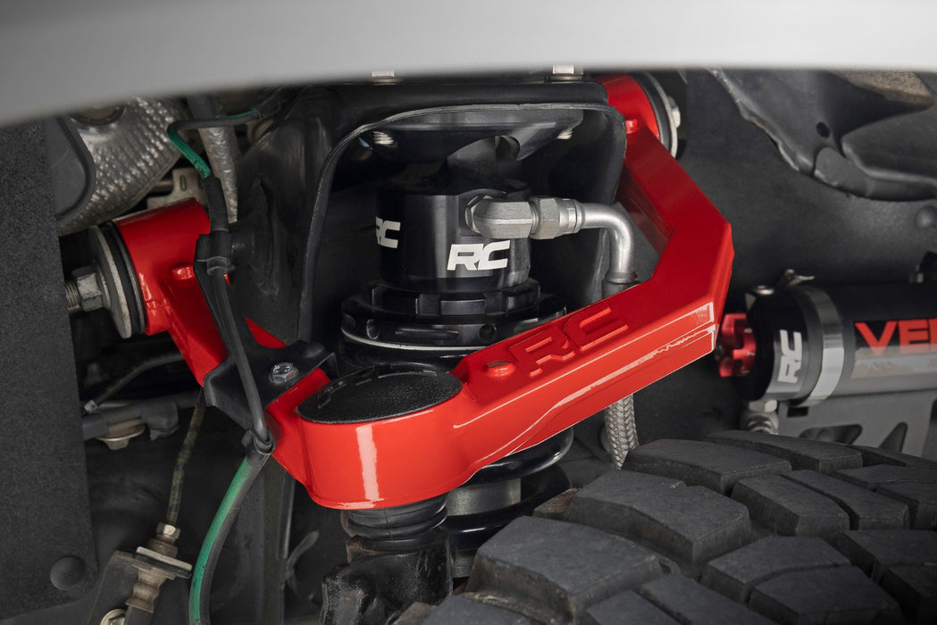 Red Forged Upper Control Arms | 3.5" Of Lift | Toyota 4Runner (10-23)/Tacoma (05-23) -  RT Wheels