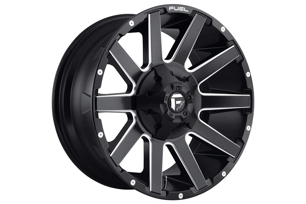 Fuel Contra Wheel | One Piece | Matte Black | 22x10 | 6x135/6x5.5 | -19mm -  RT Wheels