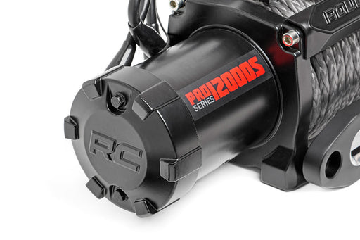 12000-Lb Pro Series Winch | Synthetic Rope -  RT Wheels