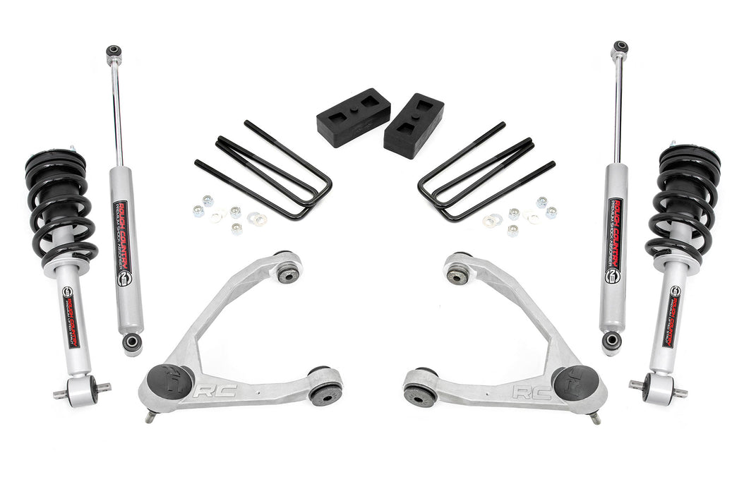 3.5 Inch Lift Kit | Cast Steel | N3 Strut | Chevy/GMC 1500 (07-13) -  RT Wheels