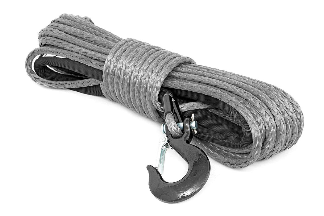 Synthetic Rope | 3/8 Inch | 85 Ft Length | Gray -  RT Wheels