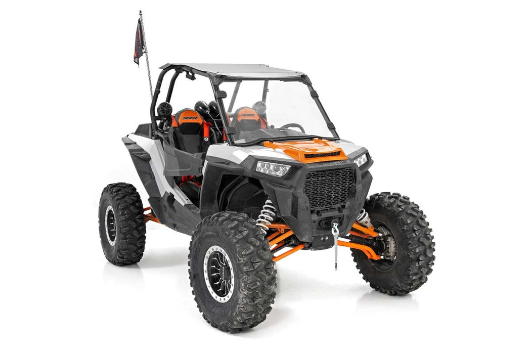 Full Windshield | w/o Factory Visor | Polaris RZR XP 1000 -  RT Wheels