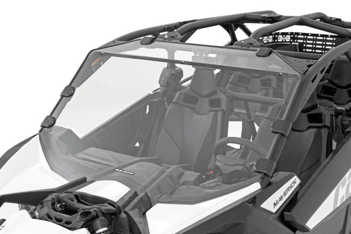 Full Windshield | Scratch Resistant | Can-Am Maverick X3 -  RT Wheels