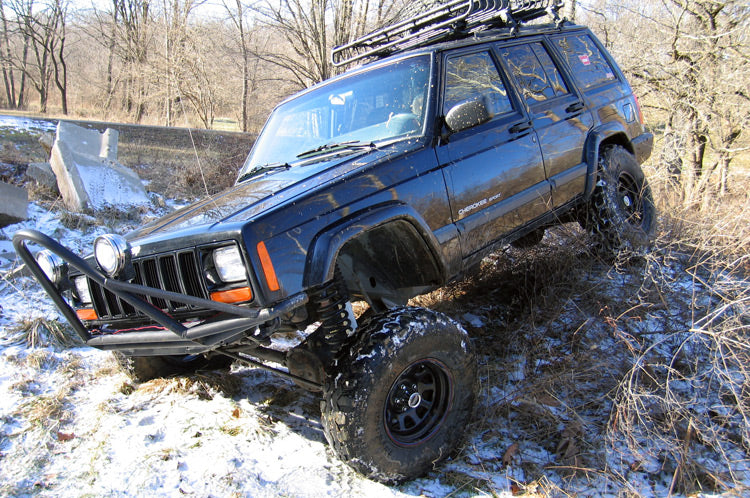 4.5 Inch Lift Kit | RR Springs | X-Series | Jeep Cherokee XJ (84-01) -  RT Wheels