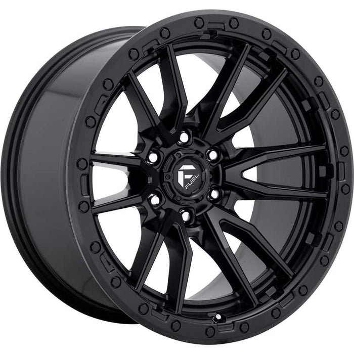 Fuel Rebel Wheel | Matte Black | 20x9 | 6x5.5 |+1mm -  RT Wheels